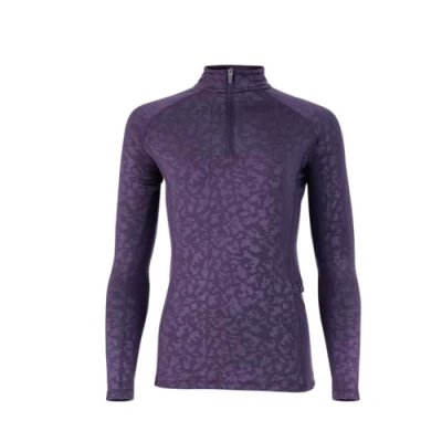 Image of Shires Aubrion Revive Womens Winter Base Layer Purple Medium