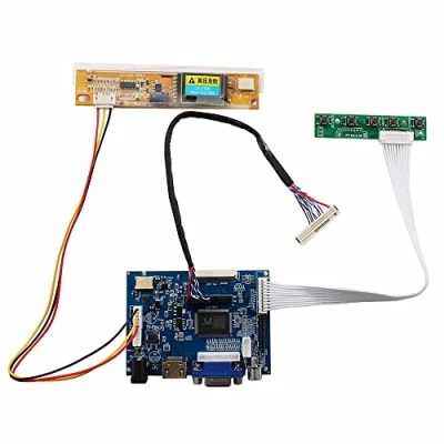 Image of HD MI VGA LVDs Controller Board for 14.1&quot; 15.4&quot; 1280x800 LP154WX4 LP154W01 LTN154X3 L01 B154EW02 LP154WX3 30pin 1CCFL LCD Screen Panel