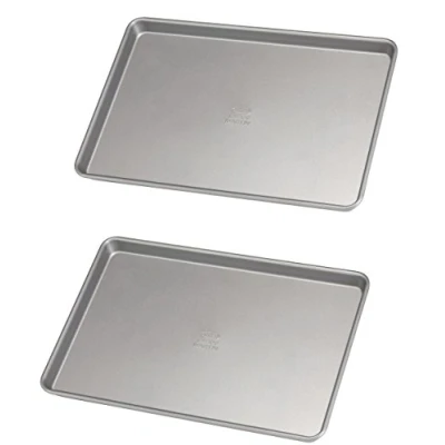 Image of Stellar James Martin Heavy Duty Non Stick Roasting Oven Tray Sets (Baking/Swiss Roll x2)