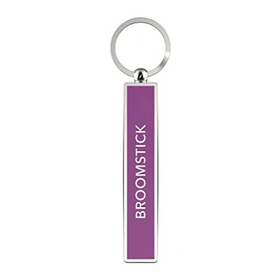 Image of IF Show Offs Keys Broomstick Keyring, Purple, 1 x 0.1 7.5 cm; 2 kg