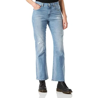 Image of REPLAY Women&#039;s Rayah Jeans, 0101 Light Blue, 32W / 30L