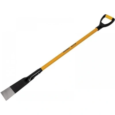 Image of Roughneck THE MUTT PRO ROU88030 Multi Purpose Demolition Scraper Fibreglass 100mm/4&quot;, Yellow