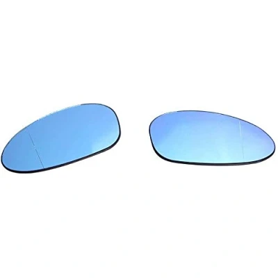 Image of Ricoy For E82 E90 E91 E92 E46 OEM Door Mirror Glass Heated (Blue Glass) (pack of 2)
