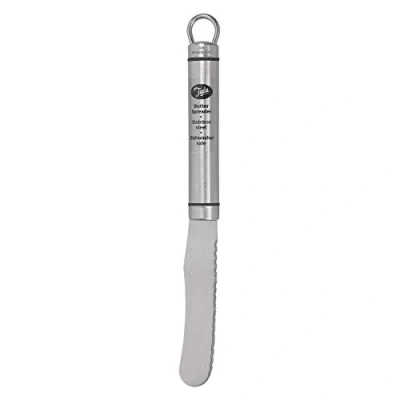 Image of Tala Stainless Steel butter Knife and Spreader, ideal for spreading soft cheeses, Dishwasher Safe, 22 x 2 1.5 cm, Silver