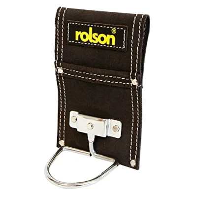 Image of Rolson 68713 Leather Hammer Holder with Pocket
