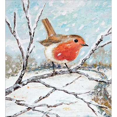 Image of Pack of 5 Winter Friend Christmas Cards Supporting Multiple Charities 458651