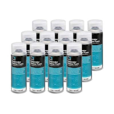Image of ERRECOM Evaporator Cleaner Foam, Air Conditioner Foam Cleaner, 12 x 400 mL Aerosol Can