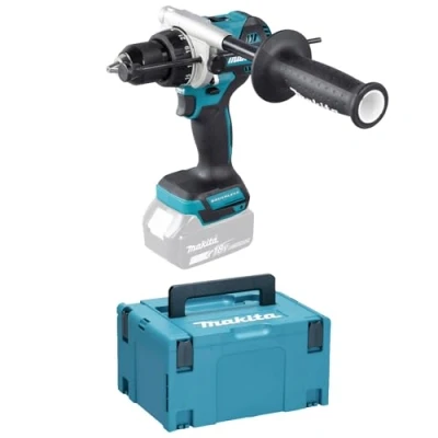 Image of Makita DHP486ZJ 18V Brushless Impact Drill, 130Nm, 2100rpm, 18volts, Keyless Chuck, 2 Gears, Battery Powered, Hardware, Drill