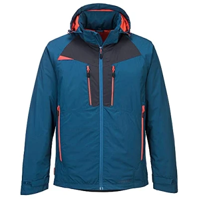 Image of Portwest DX4 Winter Jacket, Size: XL, Colour: Metro Blue, DX460MBRXL