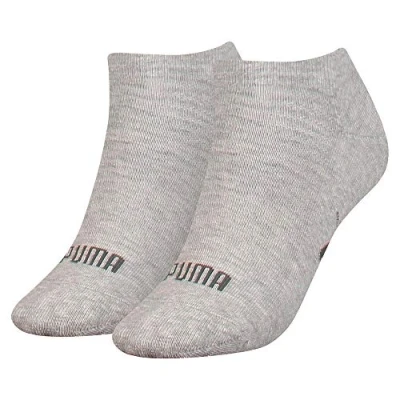 Image of PUMA Women&#039;s Sneaker, Grey Melange, 35/38 (Pack of 2)