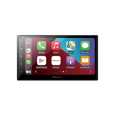 Image of Pioneer SPH DA160DAB Mechafree 6.8 Capacitive touchscreen multimedia player with Apple CarPlay, Android Auto and USB Mirroring for Android. Bluetooth, DAB/ DAB+ Digital Radio, 13 band GEQ.