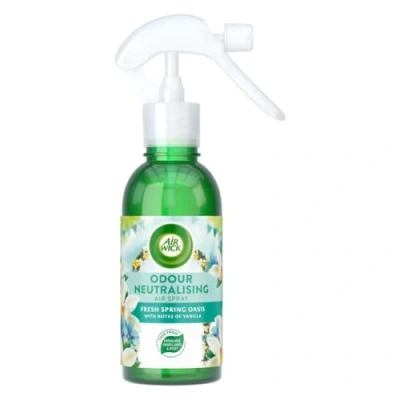 Image of Air Wick Odour Neutralising Freshener Spray Fresh Spring Oasis Pack of 1237 ml