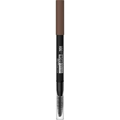 Image of Maybelline New York Waterproof Eyebrow Pencil with Brush, Natural Colours, Lasts Up To 36 Hours, Tattoo Brow 36H, Colour: No.5 Medium Brown (Brown), 1 Piece