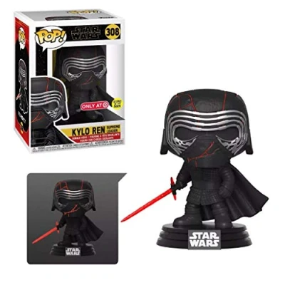 Image of Funko STAR WARS POP N 308 Kylo Ren Sup. Leader GITD SPECIAL EDITION