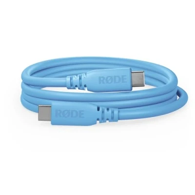 Image of RØDE SC27 SuperSpeed USB C to Cable for Fast Data Transfer up 5Gbps and 60W Power Supply (2m, Blue)