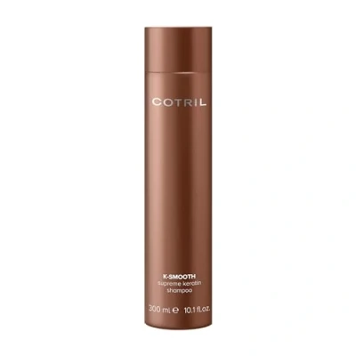 Image of Cotril K Smooth Supreme Keratin Shampoo 300ml, Frizzy Hair, SLS, SLES, Gluten, Formaldehyde Free