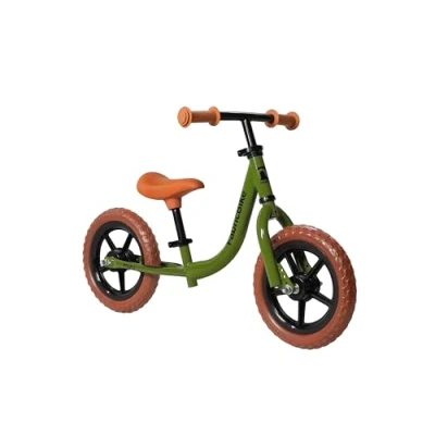 Image of FabricBike Mini 12&quot; Balance Bike for 18 Months 4 Years Old Boys Girls. No Pedal Training Bicycle. Ultralight Learning with Adjustable Handlebars and Saddle. (Mini Cayman Green)