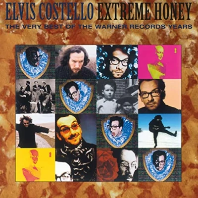 Image of Elvis Costello Extreme Honey: The Very Best Of Warner Records Years Gold vinyl 2022 UK 2 LP set MOVLP1273