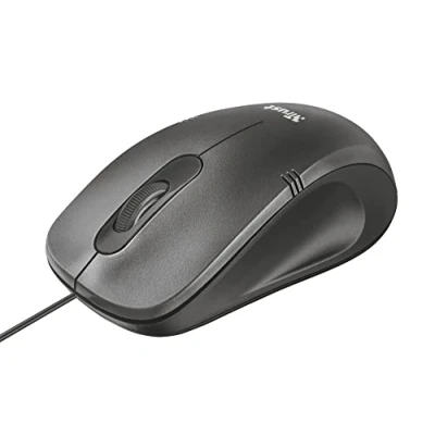 Image of Trust 20404 Ivero Compact Optical Mouse, 1000 DPI, 3 buttons, Black/Grey
