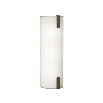 Image of Elba 400 Wall White Fabric / Bronze Light Astro