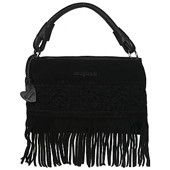 Image of Desigual Women&#039;s BOLS_Crochet OTTERLO Across Body Bag, Black, One Size