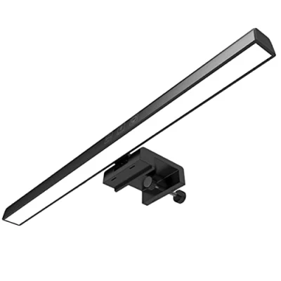 Image of Bar Black Lamp, Home Saving Dorm Lamp Monitor Space Keyboard Computer No Control Office Caring Reading Dimming Gaming Desk Light for Glare X.x.cm Task Led Screen Eye Lamps Touch ( Color : , Size