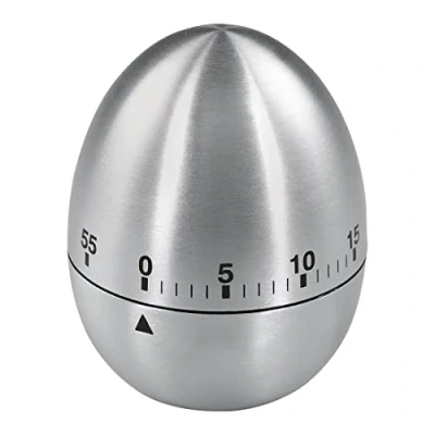 Image of Hama Egg Timer, Stainless Steel, 8.5 x 6.7 6.6 cm