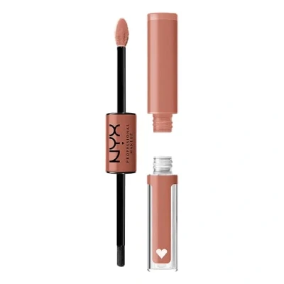 Image of NYX Professional Makeup Lip Gloss, High Pigment, Long Lasting Shine, No Transfer, Shine Loud, 07 Global Citizen