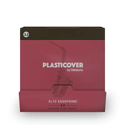 Image of D&#039;Addario Plasticover Alto Saxophone Reeds, Strength 2.5, 25 pack