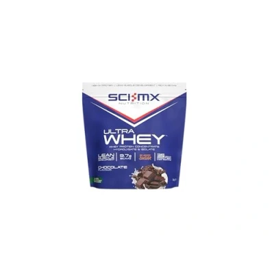 Image of SCI MX Ultra Whey Protein Muscle Building &amp; Recovery Powder with Naturally Occurring Glutamine Amino Acids Chocolate Flavour 2kg (44 Servings)