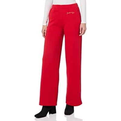 Image of KENDALL &amp; KYLIE Women&#039;s K&amp;K W Classic Straight Sweapants KKW3711704 Sweatpants, Bloody RED, S
