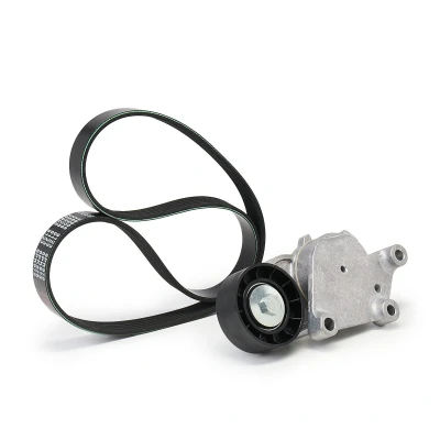 Image of 1355389, 1355389S1, 1690293, 1690293S1 V ribbed belt set FEBI BILSTEIN 176080 with tensioner element CITROËN: C3 Picasso, C4 II Hatchback