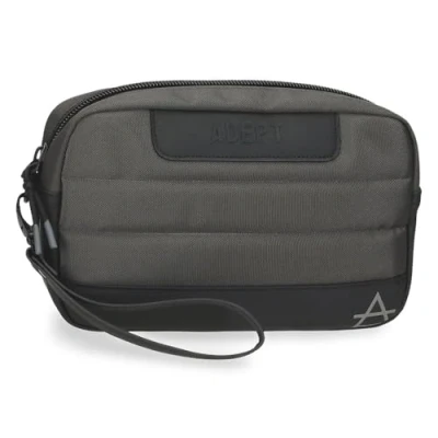 Image of Adept Dmas Handbag Grey 24.5x15x6cm Polyester, grey, One Size, Tote Bag