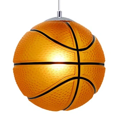 Image of Long Life Lamp Company Basketball Ceiling Light Shade Pendant Hanging Retro Vintage Colour M0228