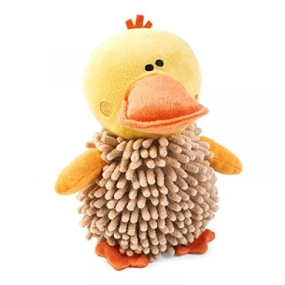Image of Zoon Noodly Duck Dog Toy with Squeaker 20cm