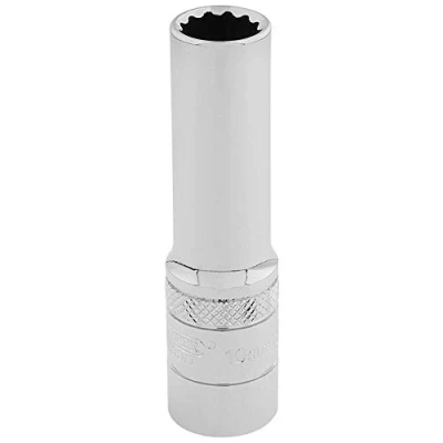 Image of Draper HI TORQ� 12 Point Deep Socket, 3/8&quot; Sq. Dr., 10mm