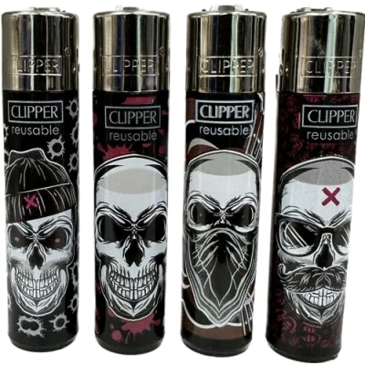 Image of 4 X clipper Lighters Lighter New Edition, Limited edition Lighter, Refillable Gas Replaceable Flint (No Fuel)