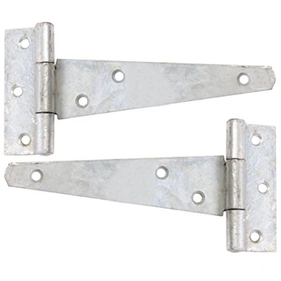 Image of 1 Pair of Heavy Duty Galvanised Tee Hinges 150mm/6&quot;