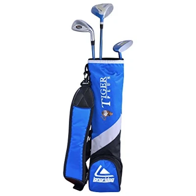 Image of Longridge Kids&#039; Club Junior Tiger Golf Set 3 5 Yrs, Silver, Years