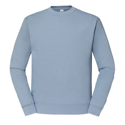 Image of Fruit of the Loom Mens Classic Drop Shoulder Sweatshirt (Mineral Blue) Light Blue Size X Large