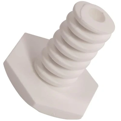 Image of Hotpoint Plastic Adjustable Fridge Foot (White)