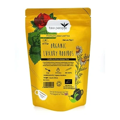 Image of Tea People Organic Luxury Rooibos 75g Retail Pack
