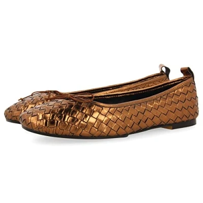 Image of GIOSEPPO Women&#039;s Tulbing Ballet Flat, Bronze, 5.5 UK