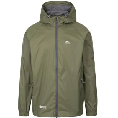 Image of Trespass Men&#039;s Qikpac Jacket, Moss, S