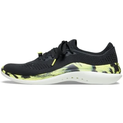 Image of Crocs Men&#039;s Zapatillas Literide 360 Pacer Sneaker, Heather Citrus, 13.5 UK