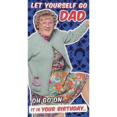 Image of Dad Birthday Card, Mrs Browns Boys Card Boys, Happy