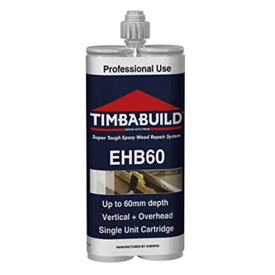 Image of Timbabuild EHB60 Professional Epoxy Resin Filler 400ML
