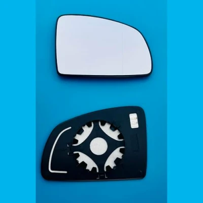 Image of Compatible with VAUXHALL MERIVA(2003 to 2010) Wing Mirror Glass Heated Base Right Hand Driver Side