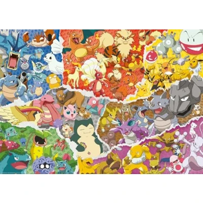 Image of Ravensburger 12000832 Pokémon Adventure 1000 pieces jigsaw Puzzle for adults and kids age 14 years up, Puzzle, gifts fans