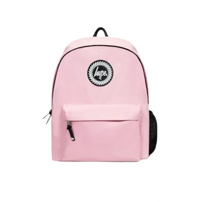 Image of hype BAGS Pink Polyester Unisex Backpacks in Size: One Size